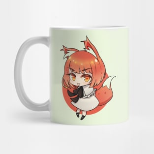 Cute little chibi fox girl Mug